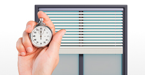 Готовые жалюзи за 1 день